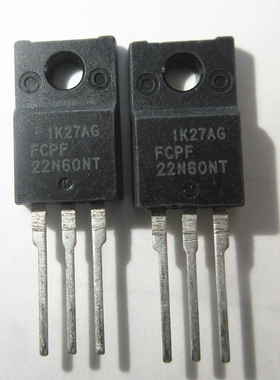 晟记 22N60 FCPF22N60NT FQPF22N60 塑封MOS场效应管
