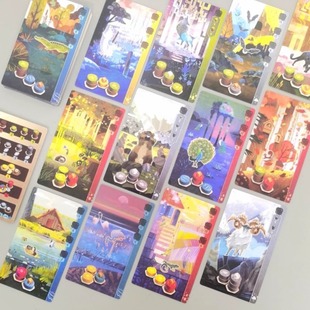 和睦相处桌游harmonies和谐聚会对抗卡牌竞争轻策同谐幽境