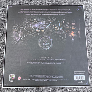 英文版brass工业革命伯明翰 策略推理 大型棋盘游戏 聚会桌游卡牌