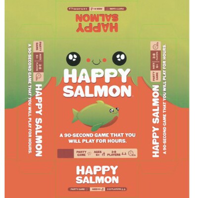 跨境Happy salmon英文版快乐的鲑鱼家庭聚会游戏卡牌炸弹猫游戏卡