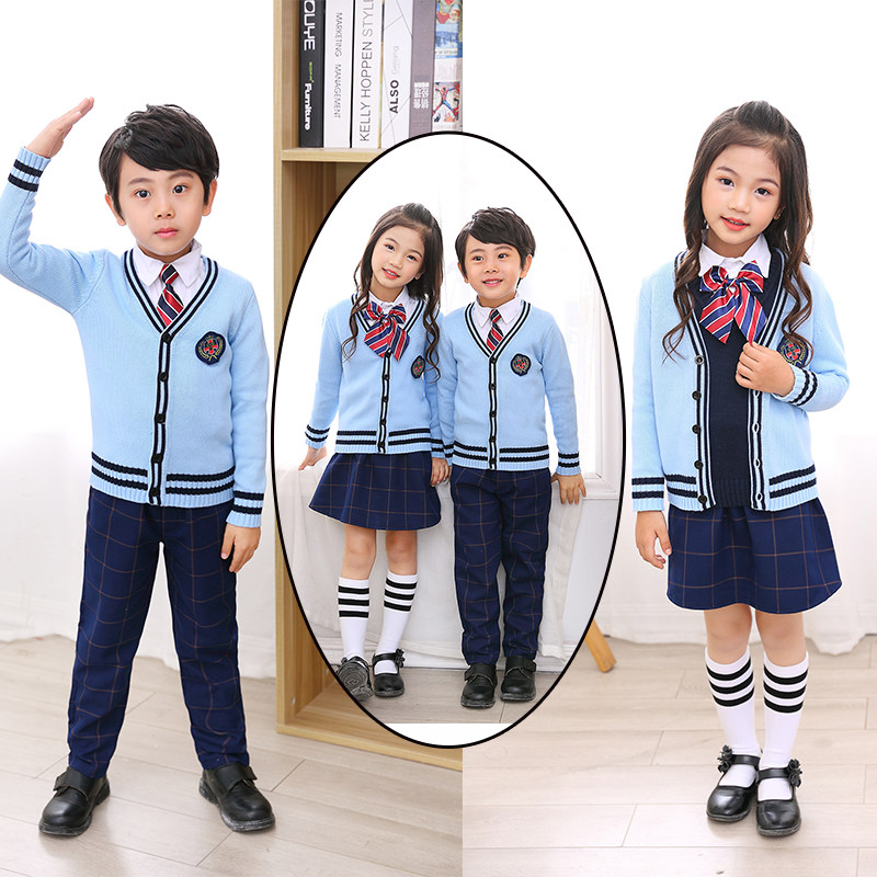 幼儿园园服儿童运动会班服三件套小学生演出英伦风校服秋冬装套装在类目 童装/婴儿装/亲子装, 校服/校服定制中 - 来自Buy2taobao.com提供专业的淘宝代购服务
