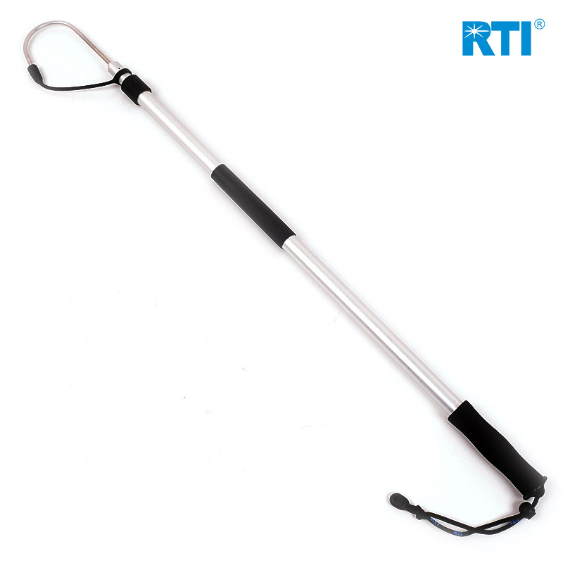 RTI 两节150cm伸缩式钩鱼器/1.5米2.0米2.5米搭钩/搭鱼钩/
