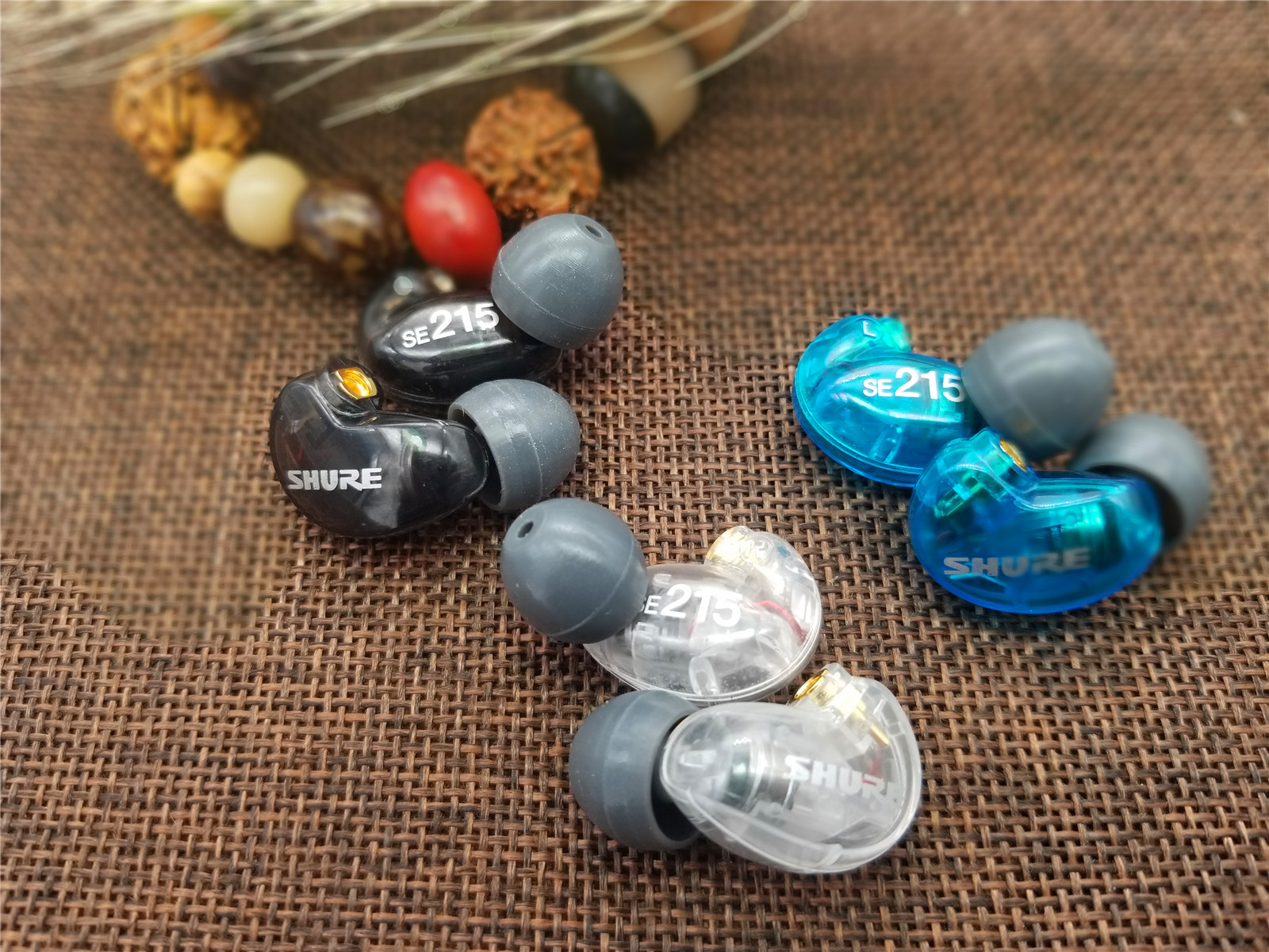 Shure/舒尔 SE215纯原装耳机头可配蓝牙线动圈重低音hifi三色现货 影音电器 游戏电竞头戴耳机 原图主图