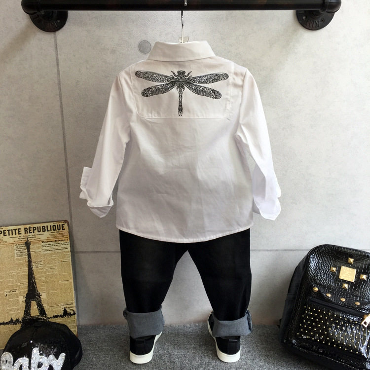 Chemise garcon à manche longue - Ref 2080960 Image 1