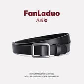 百搭女士装 饰复古西装 牛仔裤 休闲皮带男无孔腰带高级感潮时尚 裤 带