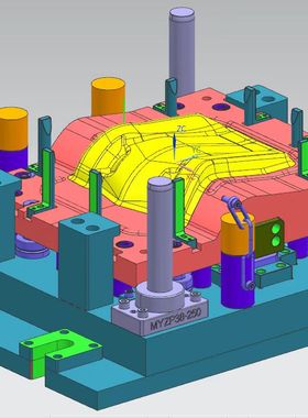 UG10.0汽车冲压模具工程连续模具设计视频PressUG 3D模具设计教程