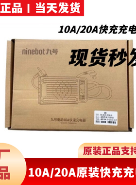 适用九9号原厂10A20A充电器锂电池快充DZ/MzF2Z机2Mmax210A充电器