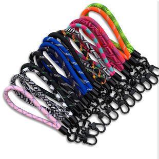 防丢手机挂绳结实短款手腕挂绳个性手机链防摔相机挂件时尚钥匙扣