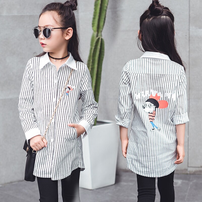 Chemise fille à manche longue - Ref 2086079 Image 1