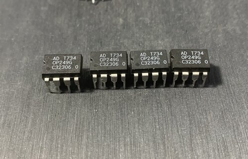 OP249GA，OP249GP 双运放 正宗老版本拆机货，马来产地