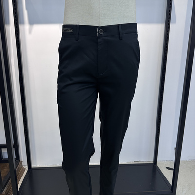 天丝高弹春夏男士直筒休闲裤