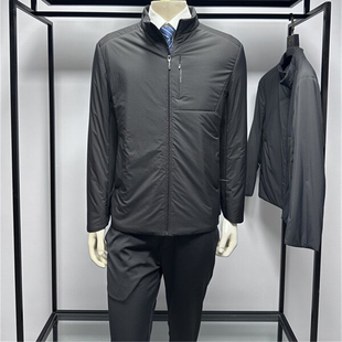 立领轻薄男士 商务休闲时尚 棉服外套铭盛缘 新品 航空棉填充25年冬季