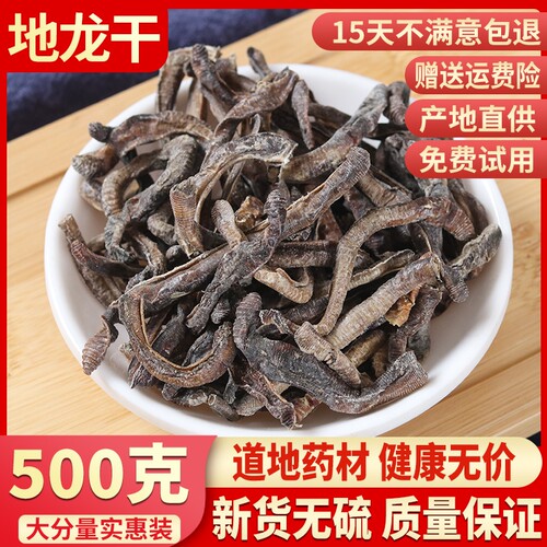 原条地龙黑地龙大青蚯蚓干臭蚯蚓诱饵钓饵料地笼用500g包邮