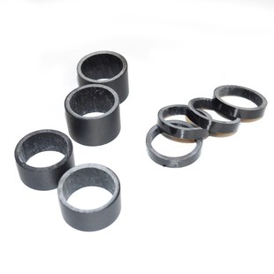 正品UD碳纹公路山地自行车碳纤维前叉上管碗组垫圈套环28.60mm