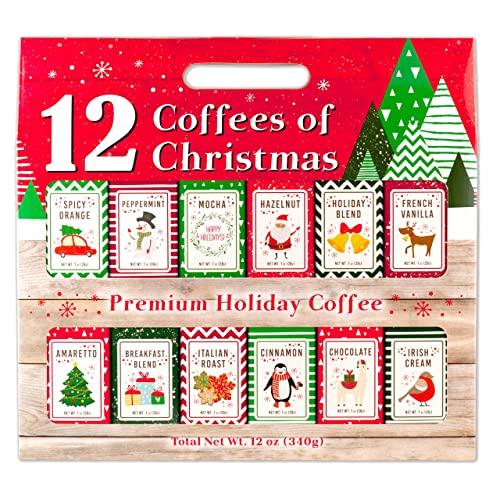 gift set 2, 12 gourmet coffees of christmas holi