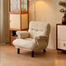 中古风沙发椅设计师可睡可躺单人沙发北欧懒人沙发小户型休闲椅