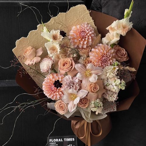 美拉德花束佛山广州深圳同城复古