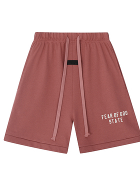 2025新款FOG ESSENTIALS第九季复线高街宽松回家系列抽绳男女短裤