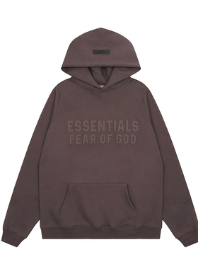 FOG复线ESSENTIALS重磅高街潮牌连帽卫衣加绒秋冬季情侣外套男女