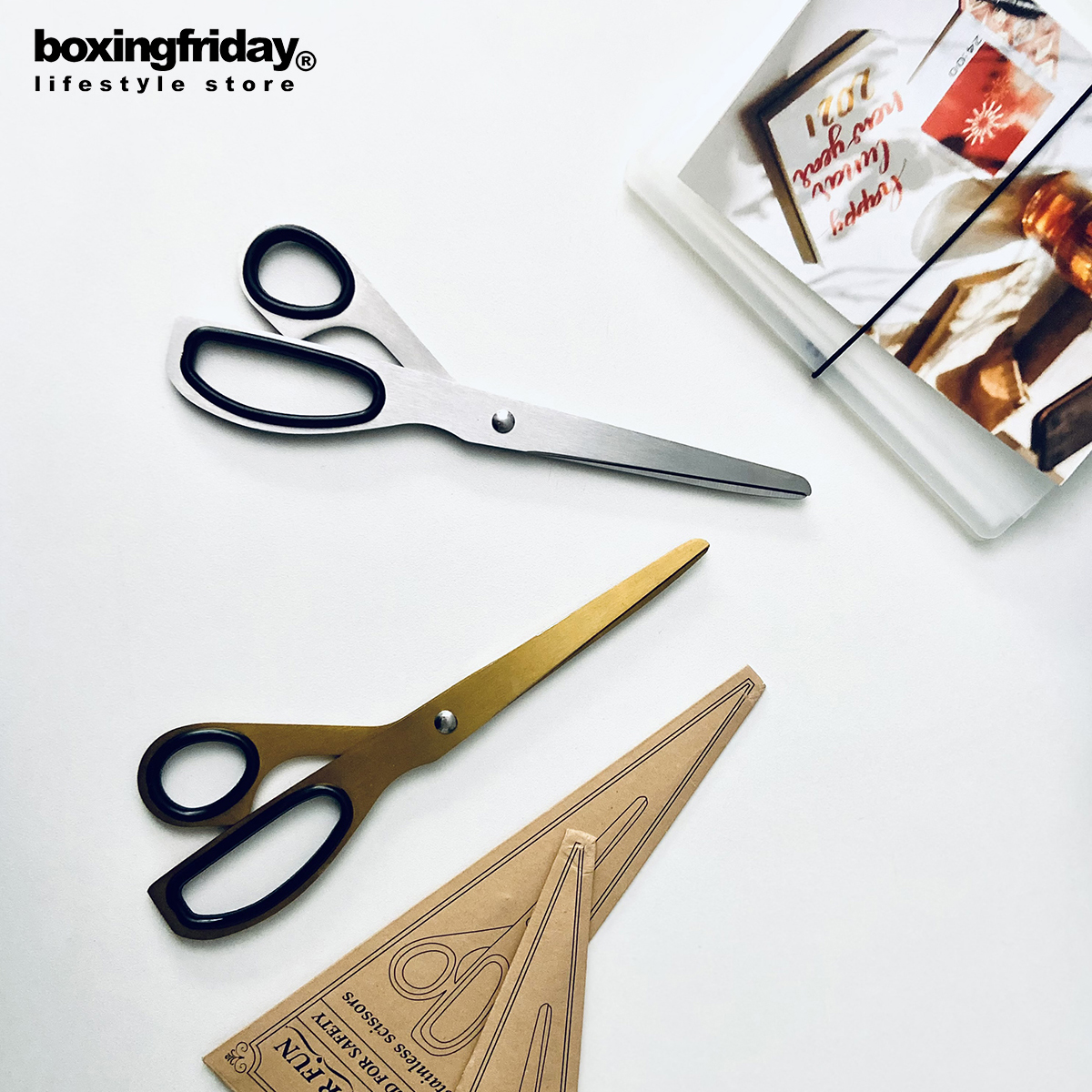 北欧风高颜值黄铜剪刀手工DIY