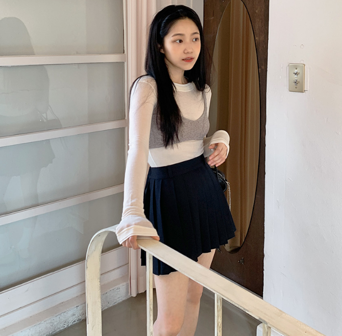 【cuckoo】韩国官网代购 from beginning 韩系早秋外穿针织背心