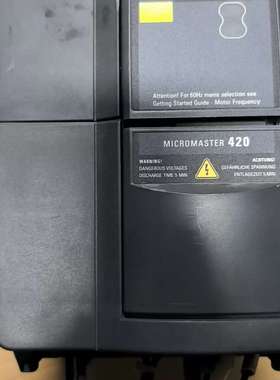 变频器MICROMASTER 440 6SE6440--议价