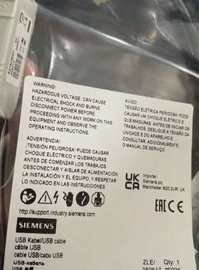 3UF7941-0AA00-0  USB PC 电缆 用于连-议价