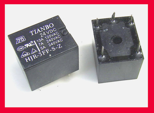 TIANBO  HJR-3FF-S-Z（24VDC）继电器（10A）