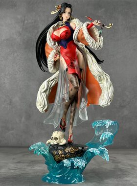 海贼王手办国风旗袍女帝二次元