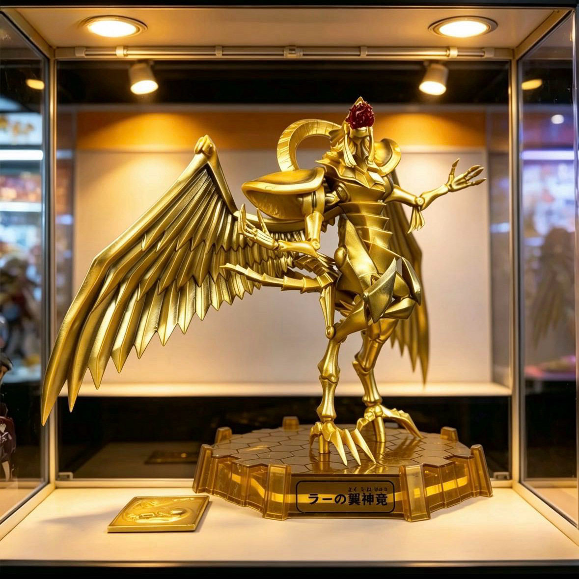 游戏王手办三幻神翼神龙模型摆件图片