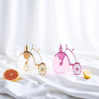 递欧单车摆件花果香调持久淡香水