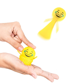 创意弹跳精灵族弹射表情球减压按压有趣新奇整蛊儿童玩具六一礼物