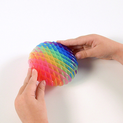 创意弹力网蠕虫格格网玩具