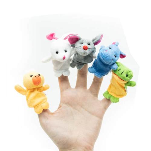 布偶动物卡通减压手指套