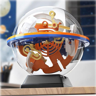 创意3D立体迷宫球走珠益智闯关智力过关玩具朋友六一儿童生日礼物
