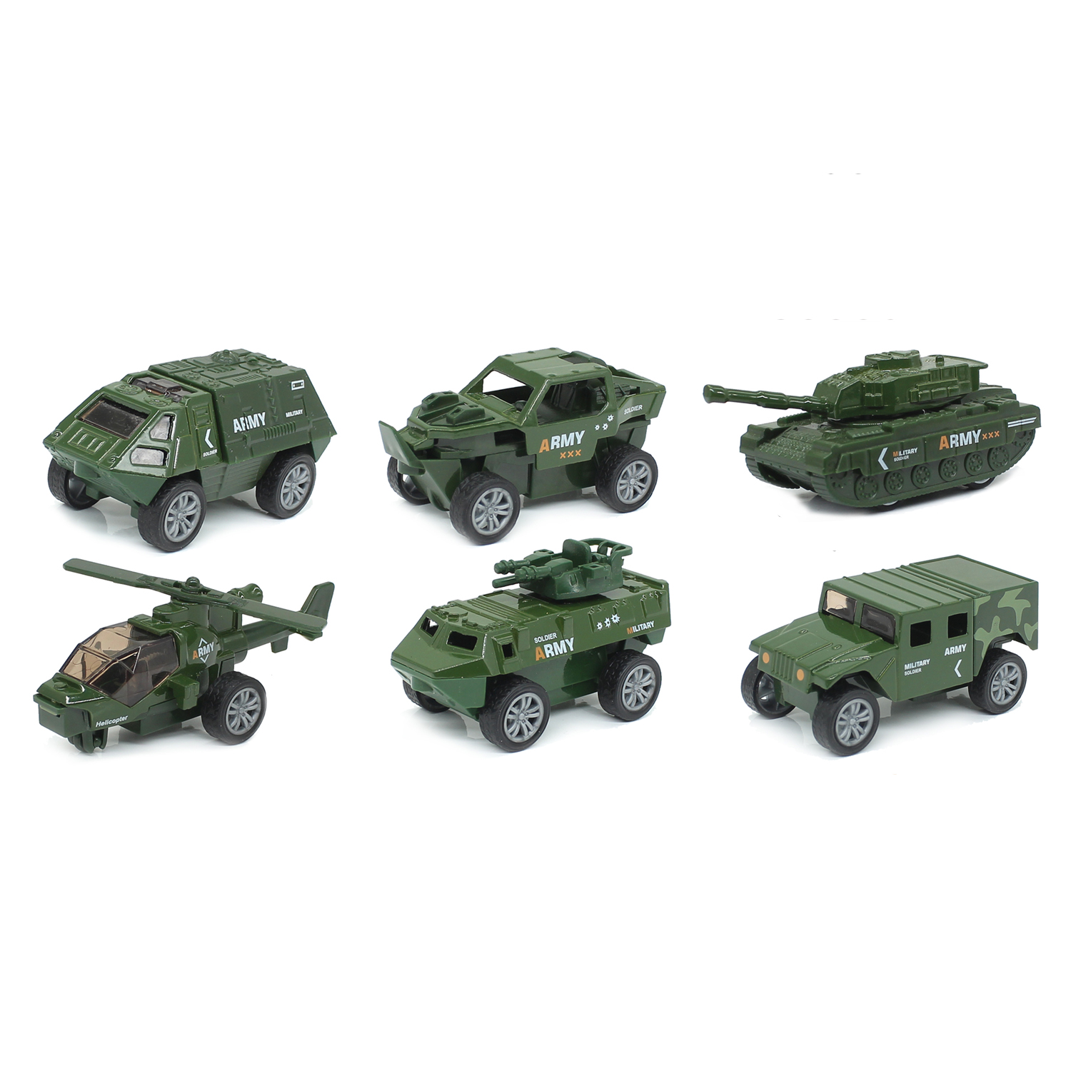 迷你回力合金军事车玩具