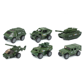仿真迷你回力合金军事战车坦克装 甲车吉普车模型儿童玩具礼物