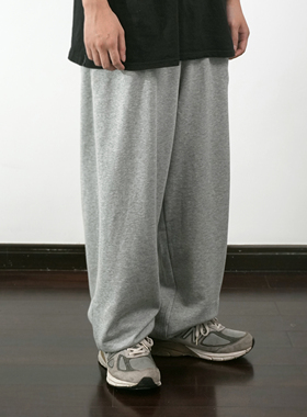 TMOR秋冬日系复古宽松工装纯色简约百搭cityboy束脚运动长卫裤男