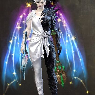 激战2昼夜平分套装商城道具黑狮宝石含wegame