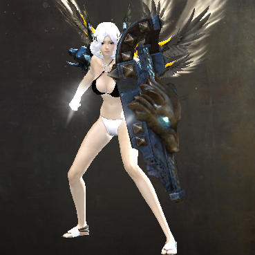 激战2伯拉罕的狼裔肩甲伯拉罕盾牌伯拉罕重型护甲伯拉罕钉锤皮肤