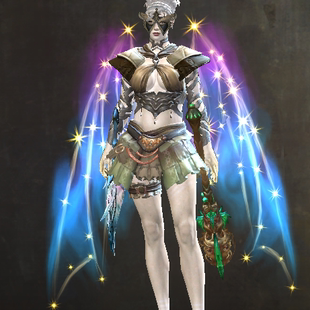 激战2静默面具皮肤商城道具黑狮宝石含wegame