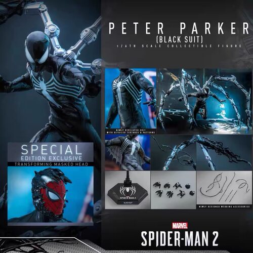 现货HT hottoys VGM56B 毒液彼特帕克VIP 特别版