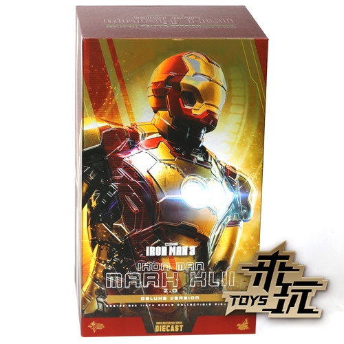 现货 HT HotToys 1/6 MMS759 钢铁侠3 MK42 合金再版