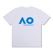 速干网球服男女生上衣比赛短袖 T恤训练服球衣印字透气澳网 文化衫