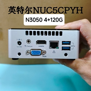 NUC5CPYH家用办公N3050微型电脑高清客厅PC准系统主机N3150 X86