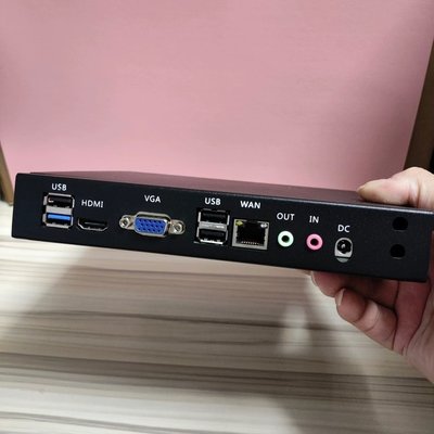 四核迷你电脑J13160微型台式机J1900办公HTPC准系统主机win7 Mini