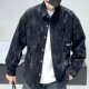 男上衣青年牛仔夹克衬衫 2026新款 春季 外套潮流休闲翻领男外套