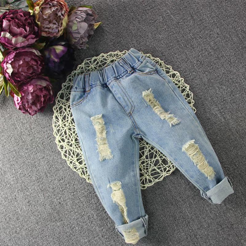 Pantalon fille bcft en toile - Ref 2061586 Image 1