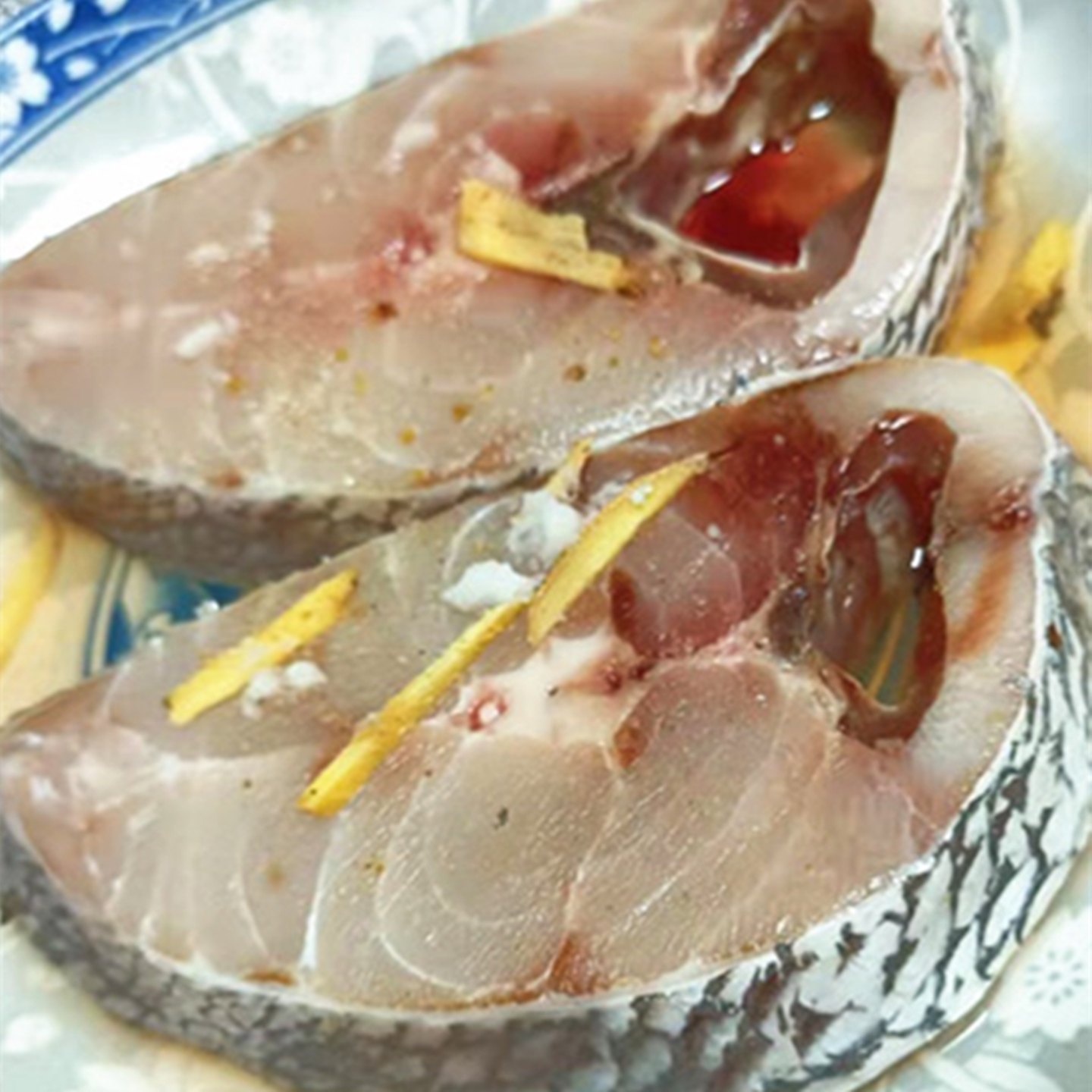 温州特产美食海鲜鲜微咸鮸鱼块米鱼鮸鱼片适合红蒸下饭菜