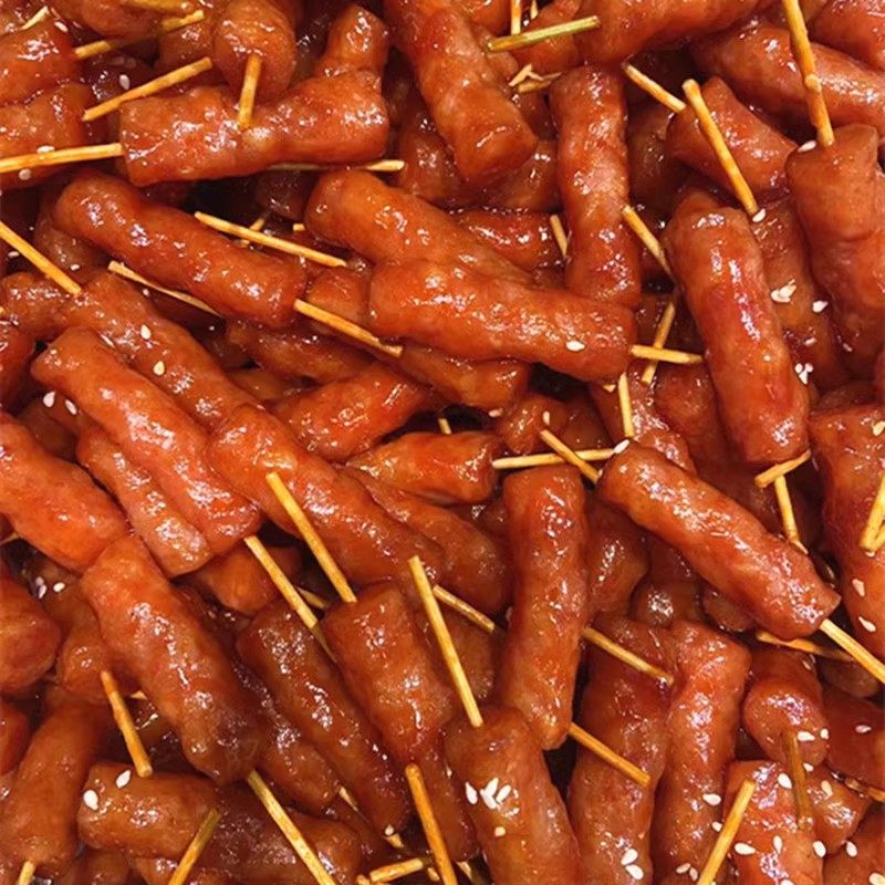 温州特产小吃牙签肉串卤味猪肉腊肠小腊肠蒸烤炸均可500克,水产肉类/新鲜蔬果/熟食,猪肉丸/肉串,淘宝优惠券,粉丝福利购,淘宝优惠卷